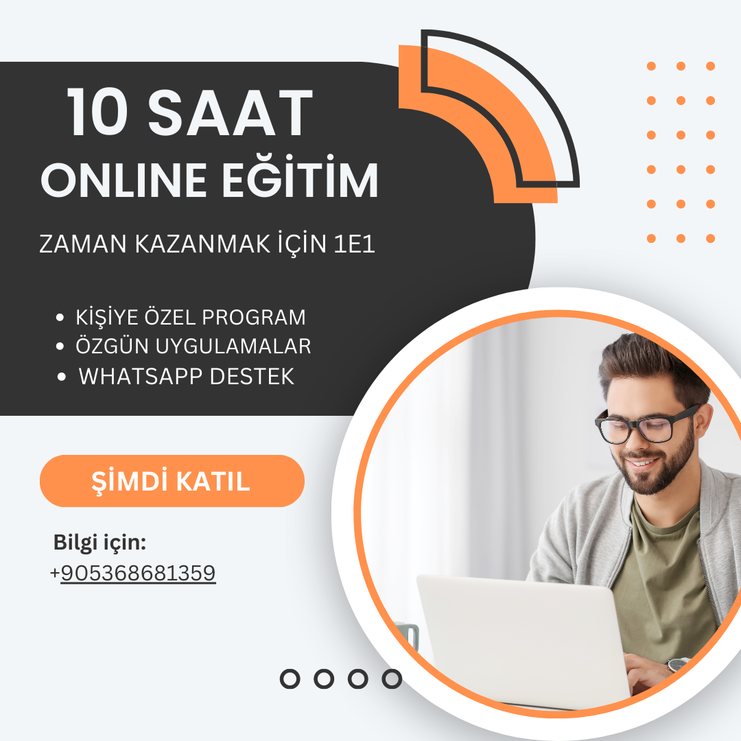 10 Saat Online Çalışma