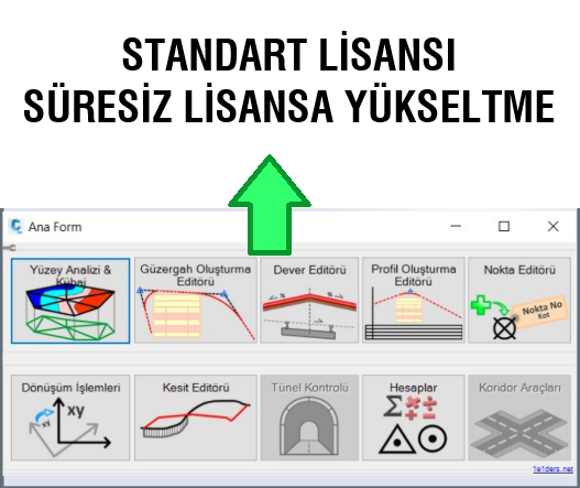 Standart Yıllık - Süresiz Lisansa Yükseltme