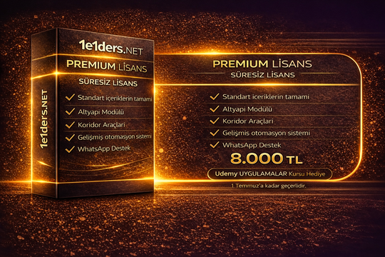 Civil3D 1E1 Eklentisi PREMIUM Süresiz Lisans